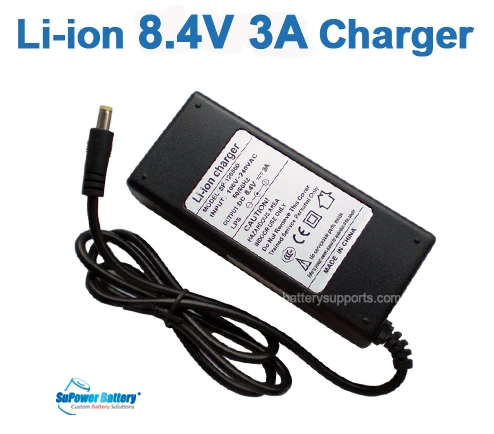 Su power Li Ion Po 2 S 7 V 8 4 3A литий ионный Литий полимерный универсальный настенный разъем