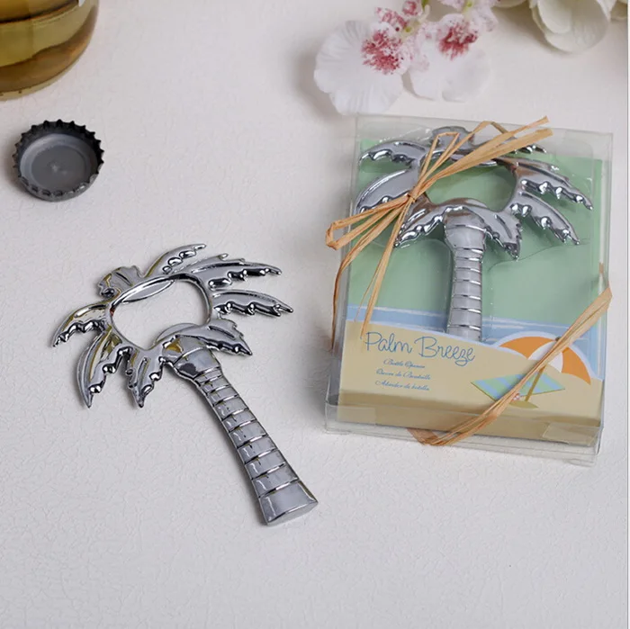 Открывалка для бутылок кокосовой пальмы Форма соды Стекло Кепки пива Палм Бриз