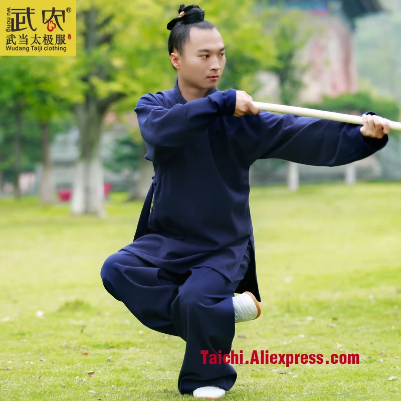 Wu Nong Wudang Tai chi clothing and cotton winter morning suit surplices Wushu Taijiquan suit middle-aged uniforms