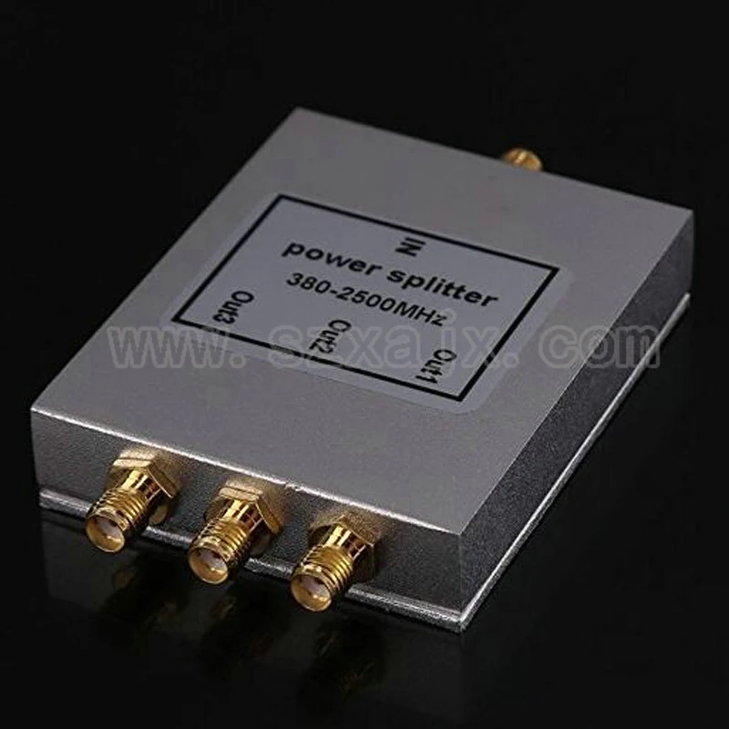 Новые 3 Way SMA Мощность Splitter 380 МГц ~ 2500 типа мама делитель сигнала кабель сплиттер