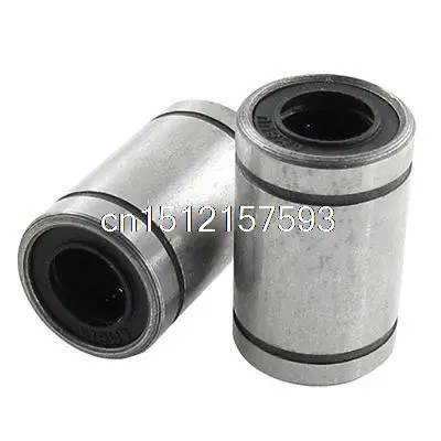 

2 Pcs LM8 8mm x 15mm x 24mm Linear Motion Ball Bearings
