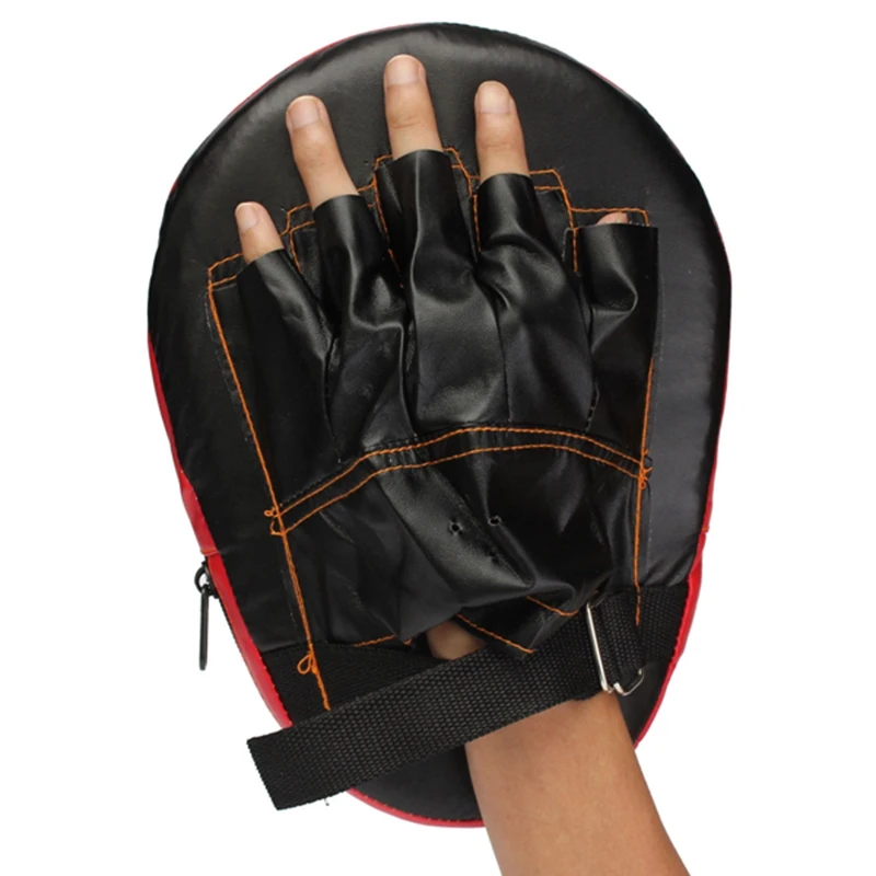 1 пара ММА Бокс Рукавицы Обучение Намеченной Фокусной Удар Колодки Перчатки