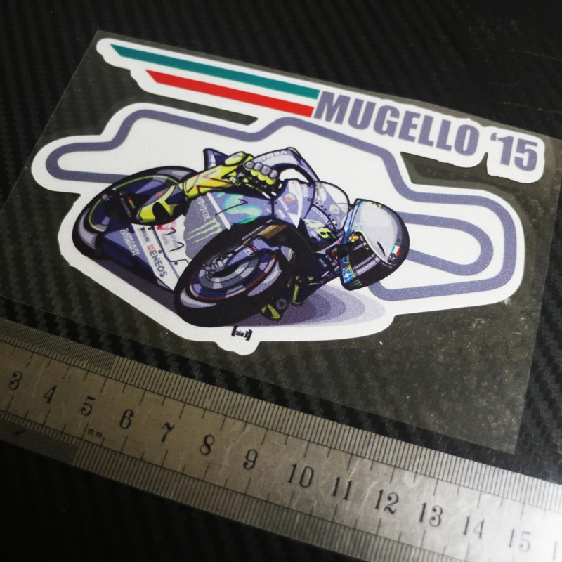 

2PCS moto Styling Sticker Decals For MUGELLO 15 Reflective sticker