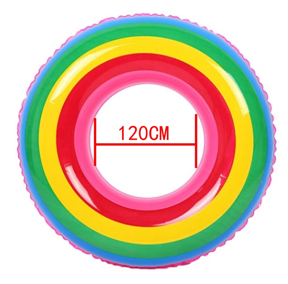 Надувной матрас для плавания ming Circle Радужное плавающее сиденье лодки резиновое