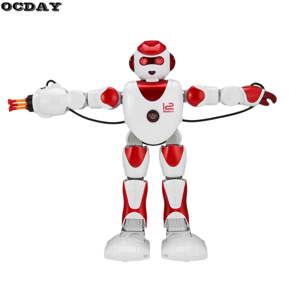 OCDAY K2 интеллектуальные Alpha RC робот Smart программирования гуманоид игрушки демо