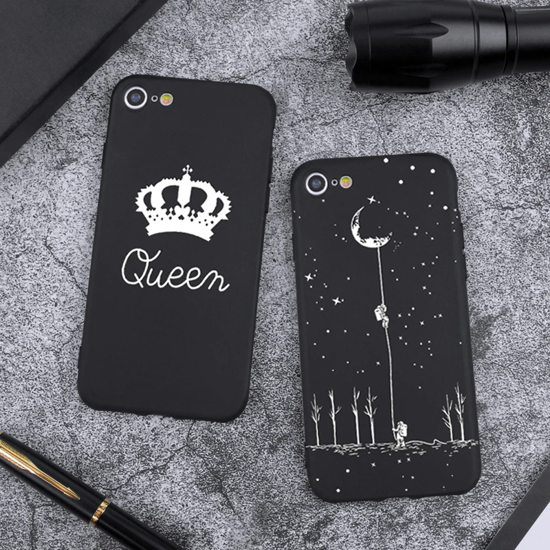 Utra Thin Planet Cases For iPhone XR 5S 6S Plus 7 6 SE Cover Matte Silicone 8 X Xs Max Luxury Back |