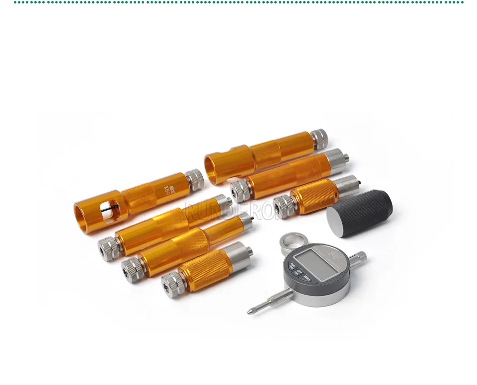 RUNDERON CRI Common Rail Инжектор клапан в сборе зазор прокладка инсульта измерительные ремонтные Инструменты Набор для BOS CH Для DENS O