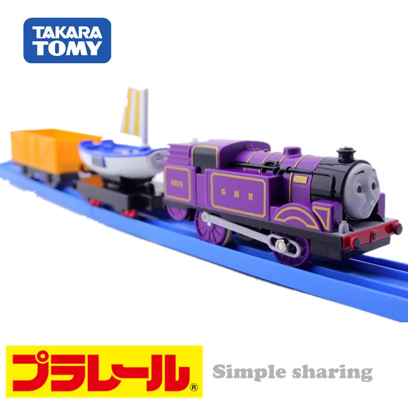 Takara Tomy Tomica Trackmaster TS14 моторизованный Райан переносной автомобиль Skiff набор моделей