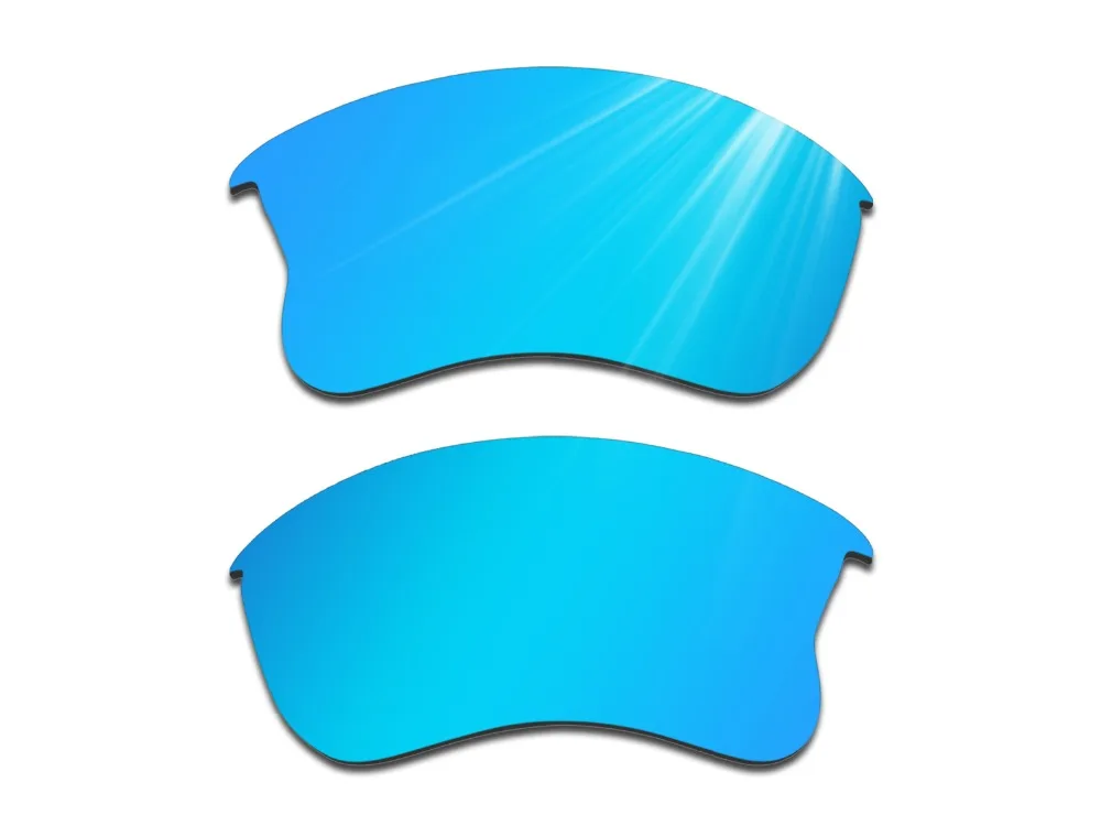 2 пары поляризованных солнцезащитных очков Glintbay Сменные линзы для Oakley Flak Jacket XLJ Fire