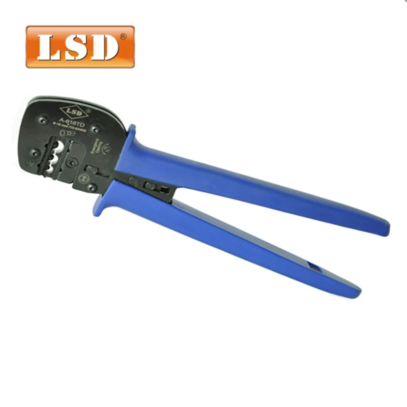 

A-616TD non-insulated crimping tool for naked terminal 4-6-16mm2 hand crimper
