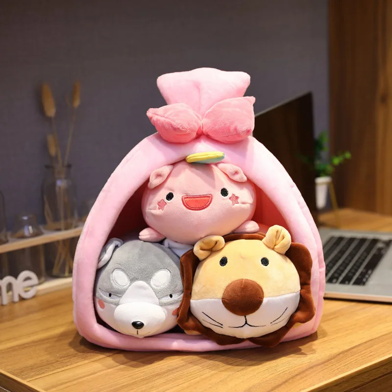 9 35 см Kawaii a nest плюшевые игрушки мягкие куклы из мультфильма Лев милый Единорог Собака Хаски мягкие игрушки свадебные подарки для детей Дети Девочка - Цвет: 9