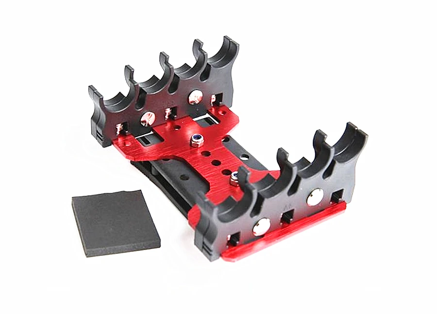 TB-FMA Hunting Shooting Shotshell Carrier Holder 8Q Black Red for IPSC USPSA IDPA Competition Shooting Fixed Belt Loop Free Ship