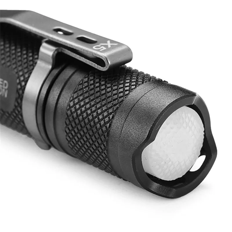Astrolux BLF X5 XPL-HI 1400LM EDC светодиодный фонарик 14500 IPX-8 водонепроницаемый щелкающий портативный осветительный фонарь высокое качество подарки