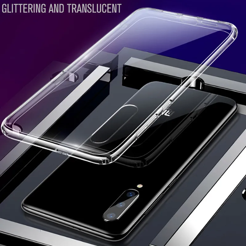 Дизайн подушки безопасности чехлы для Xiaomi Mi 9 Mi9 силиконовый мягкий прозрачный