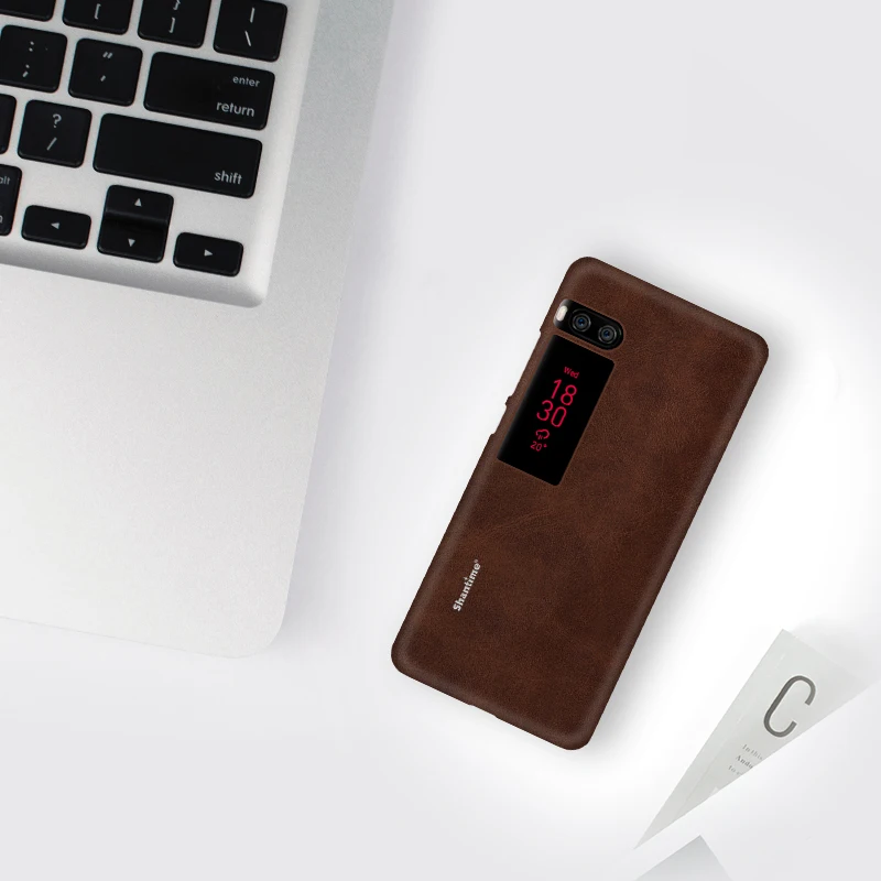 Роскошный Винтажный чехол из искусственной кожи чехол для Meizu Pro 7, чехол для телефона для Meizu Pro 7 Plus, чехол в деловом стиле