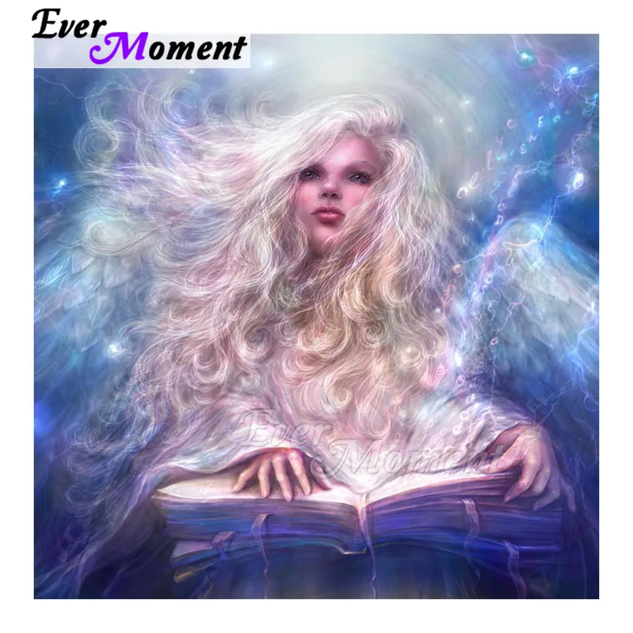 Картина с бриллиантами Ever Moment ручная работа длинный Угол для волос квадратная