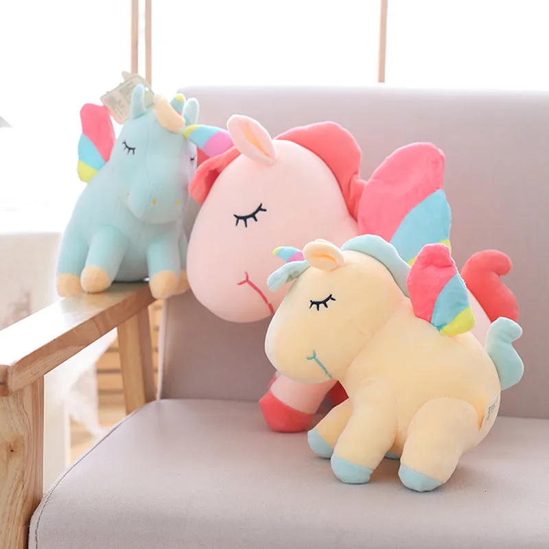 25/40/55 см 4 модели Фэнтези Pegasus кукла Единорог плюшевая игрушка единорог Brinquedos