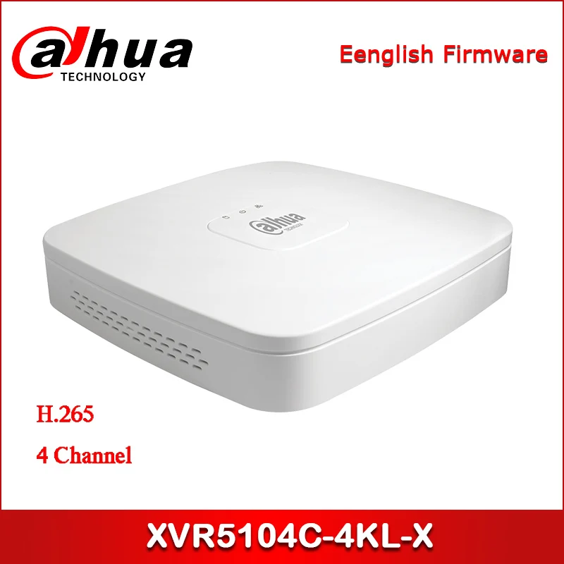 Dahua XVR XVR5104C 4KL X 4 канальный Penta brid 4K Smart 1U Цифровой видеорегистратор поддерживает