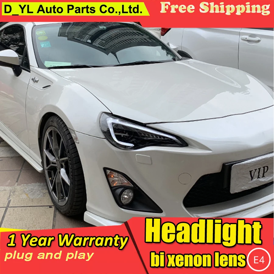Автомобильный Стайлинг DY_L для Toyota FT GT 86 FT86 GT86 Subaru BRZ 2012-2018 фары светодиодные ДХО