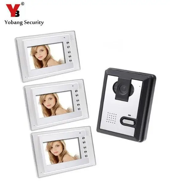

Yobang Security FreeshipVideo дверной звонок видеодомофон IR Camera.int erphone visiophone