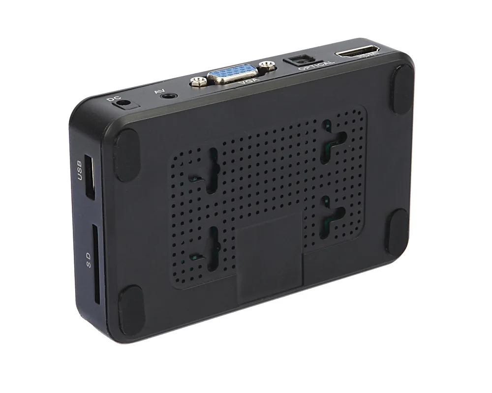 Mp023 HD жесткий диск игрока 1080 P AV + HDMI VGA рекламируя USB плеер|player monitor|playerplayer mobile |