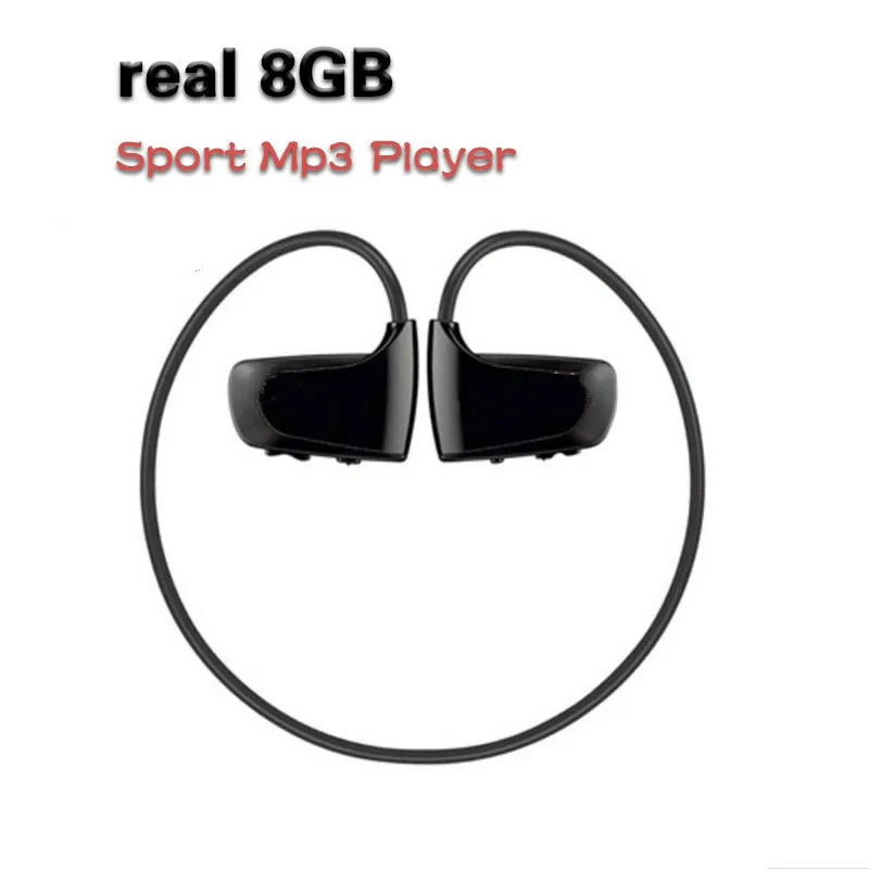Высокое качество 8 Гб спортивный MP3-плеер W262 стерео гарнитура MP3 наушники для Walkman MP3 плеер