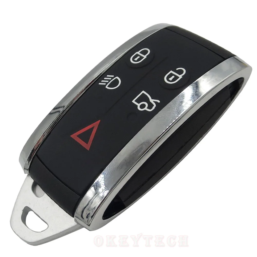 Высокое качество 5 кнопки дистанционного ключа оболочки Чехол замена Смарт