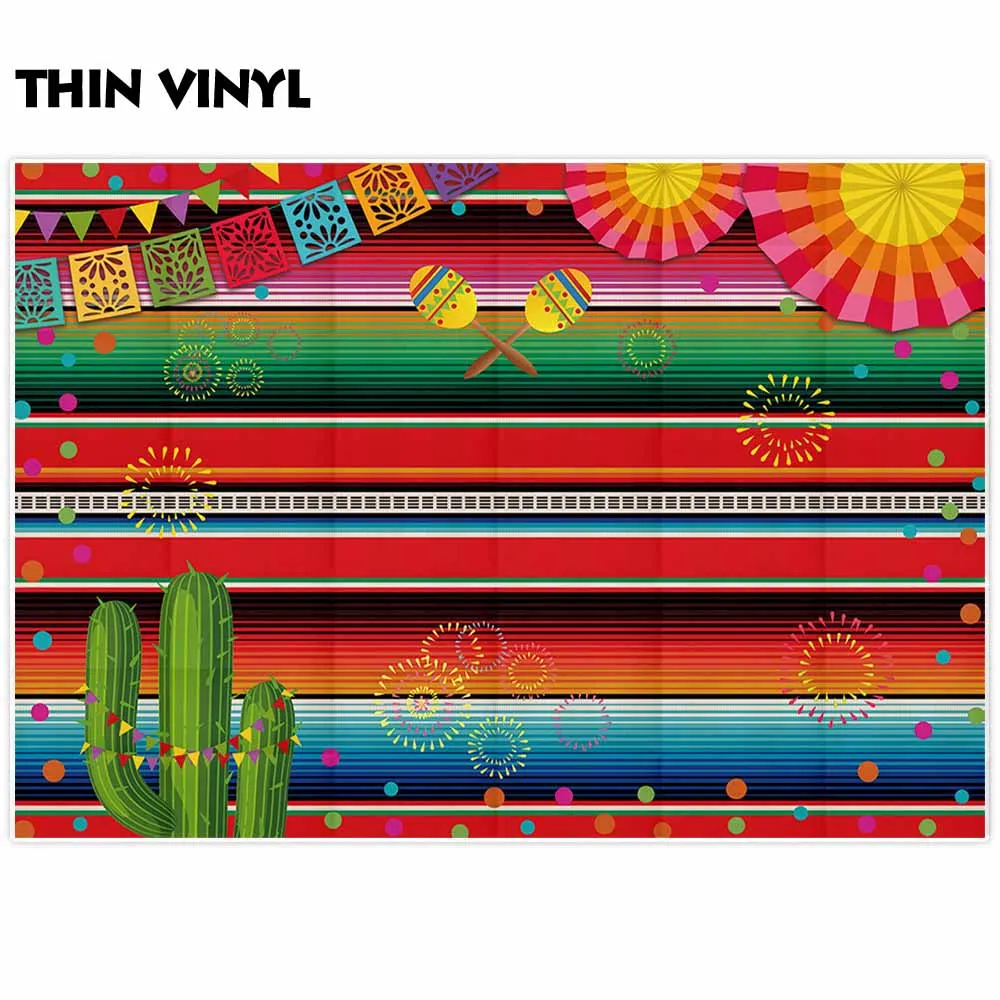 Allenjoy фон для фотосъемки с узором в горошек мексиканский фестиваль Празднование