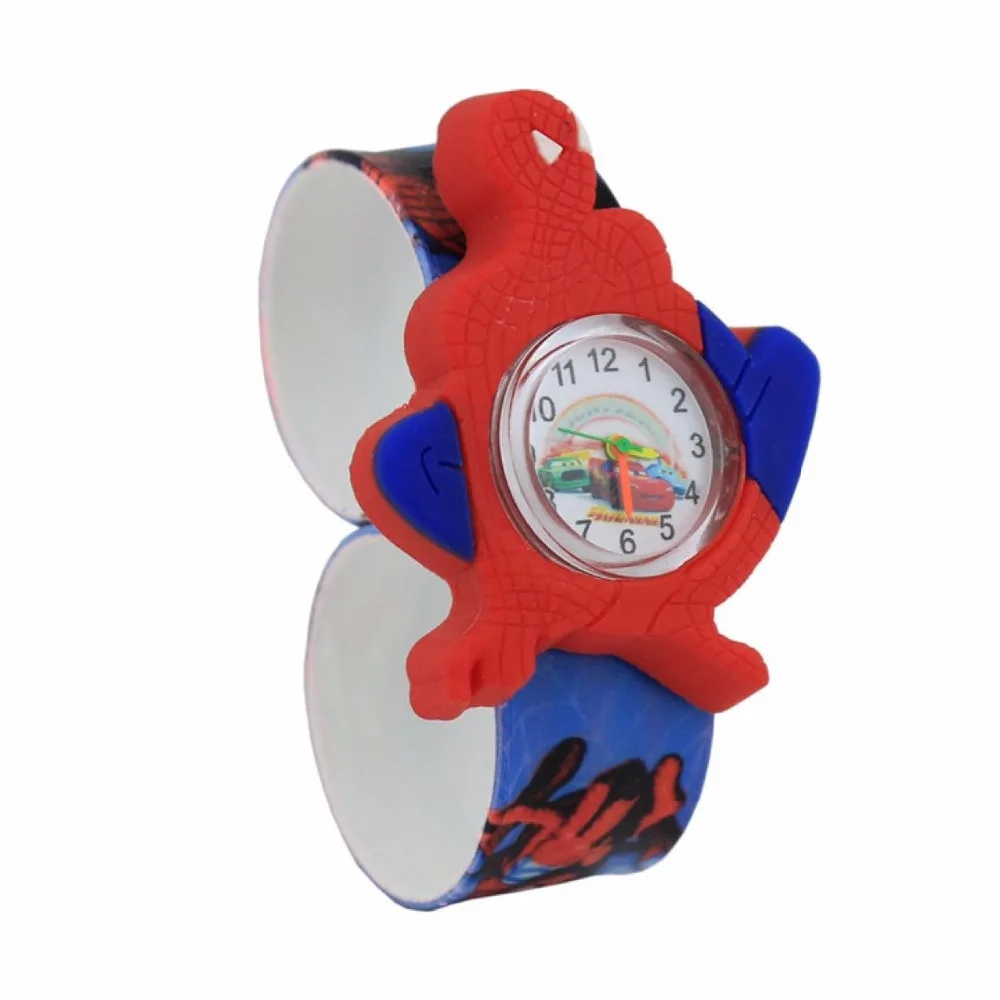 Мультяшные часы спортивные брендовые модные детские Подарочные Детские