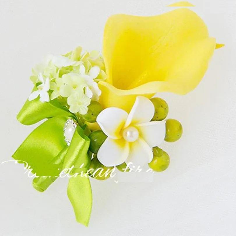 Свадебная маленькая Калла SexeMara свадебная фотография для гостей Шелковый цветок |