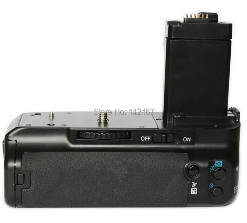 Pro вертикальный батарейный блок держатель для Canon 450D 500D 1000D XS XSi T1i BG-E5 и 2 шт. держатель батареи