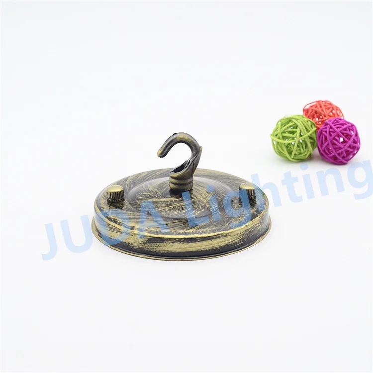 Ретро Потолочный розовый потолочный навес с замкнутым/открытым крючком Эдисона