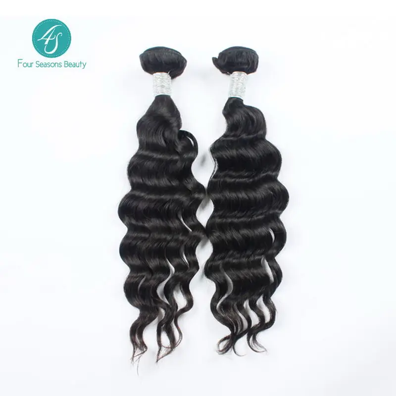 6а Малайзии Суставная Волна Волос Человеческих Связки 2 ШТ./ЛОТ Бесплатная