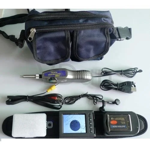 Портативный волоконно-оптический видео Комплект для инспекции с оптическим