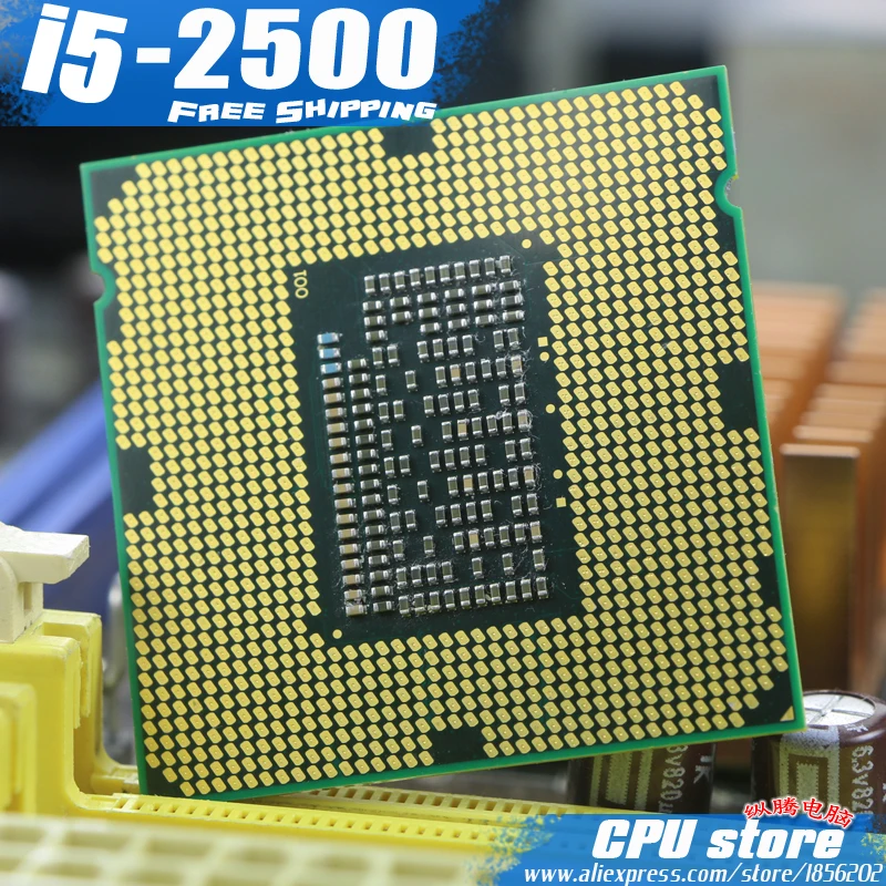 Процессор lntel core I5 2500 четырехъядерный ГГц L3 = 6 Мб 95 Вт разъем LGA 3 1155 рабочий |