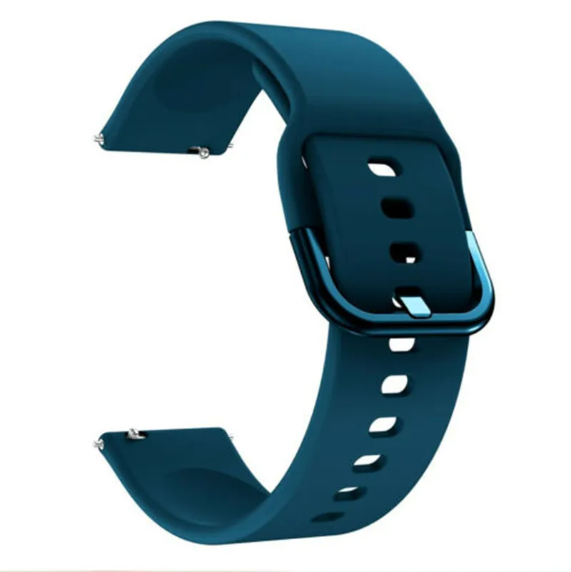 

8 Colors Silicone Band Sport Watch Strap for Samsung Galaxy Watch Active Wristband Galaxy 42mm 20mm Watch Band
