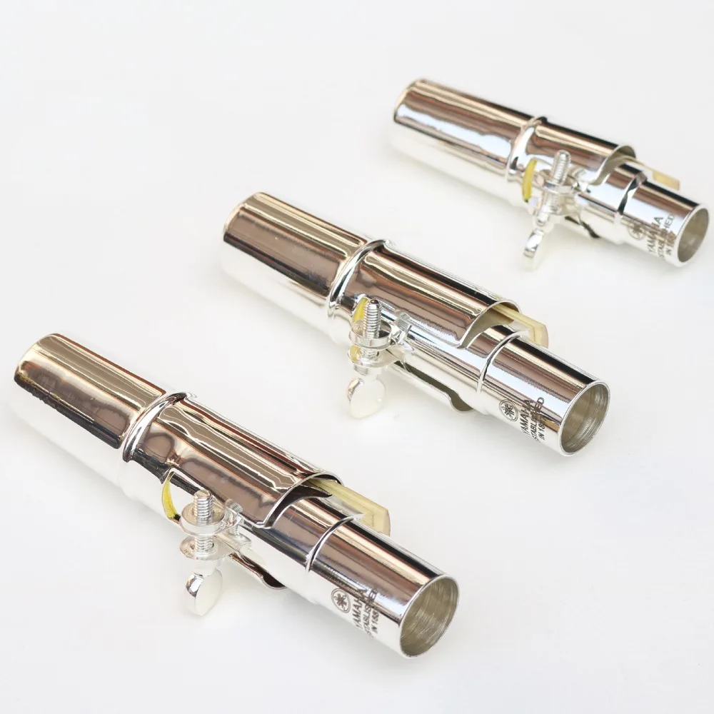 Free Shipping Metal Mouthpiece Tenor Soprano Alto Saxophone Professional Sax Silver Lacquer Number 56789 | Спорт и развлечения