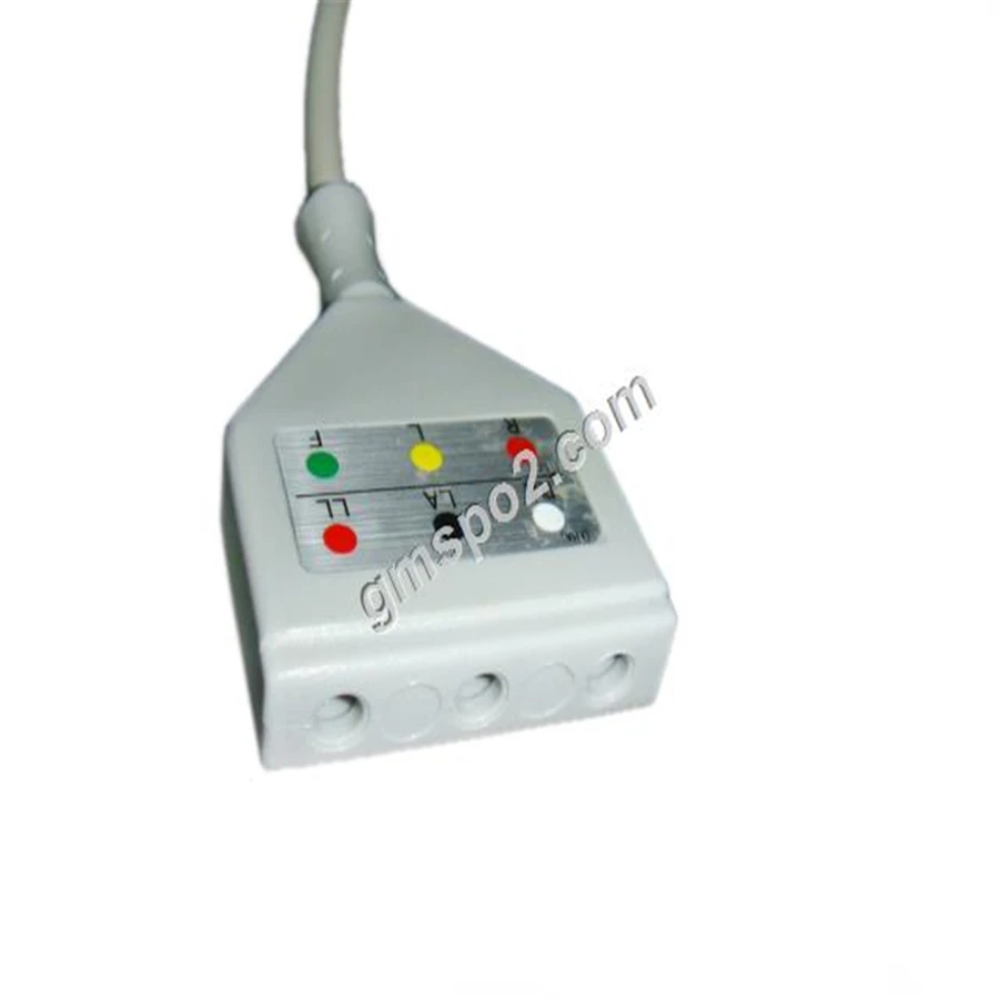 ЭКГ кабель 3 ага 12ft din ига ge 11pin Совместимость с маркетт|cable ecg|cable ccable |