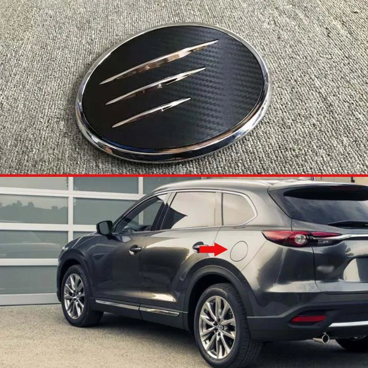 Крышка для топливного бака Mazda CX 9 CX9 2017 2018 2019|Хромирование| |