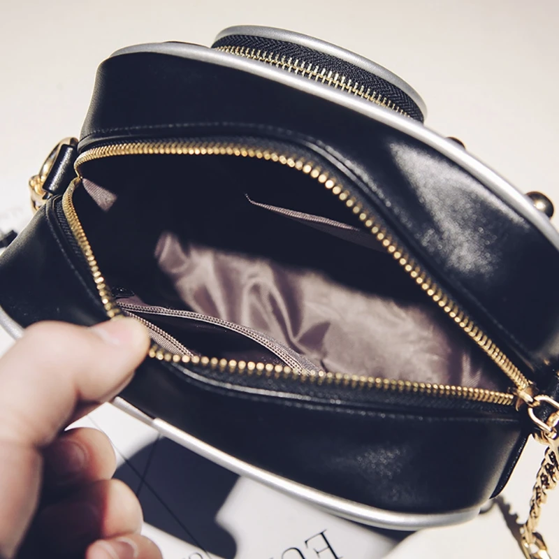 Женская модная сумка через плечо в форме камеры маленькая сумка-мессенджер