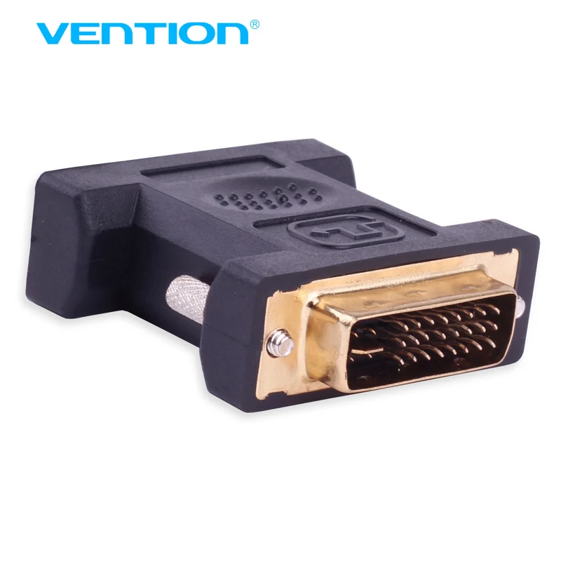 Vention DVI (24 + 5) папа к VGA Женский адаптер dvi vga конвертер |