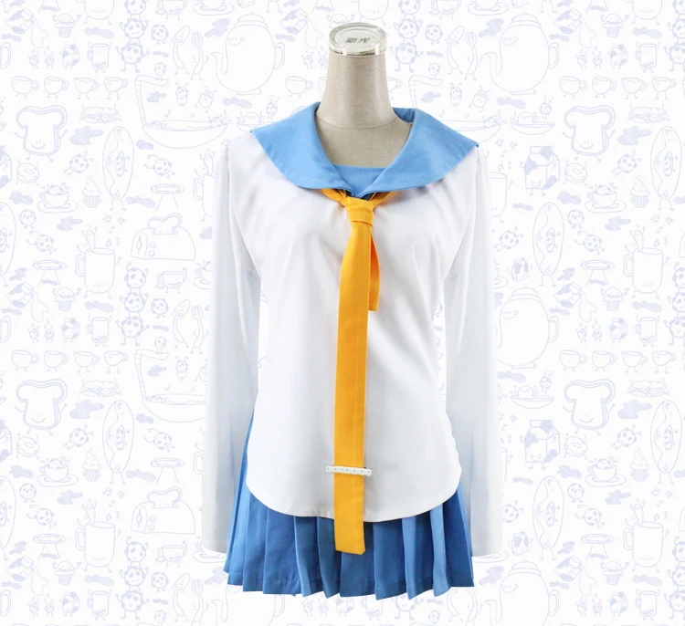 

Аниме Nisekoi Kirisaki Chitoge онодера косаки Матросская форма женский летний костюм для косплея