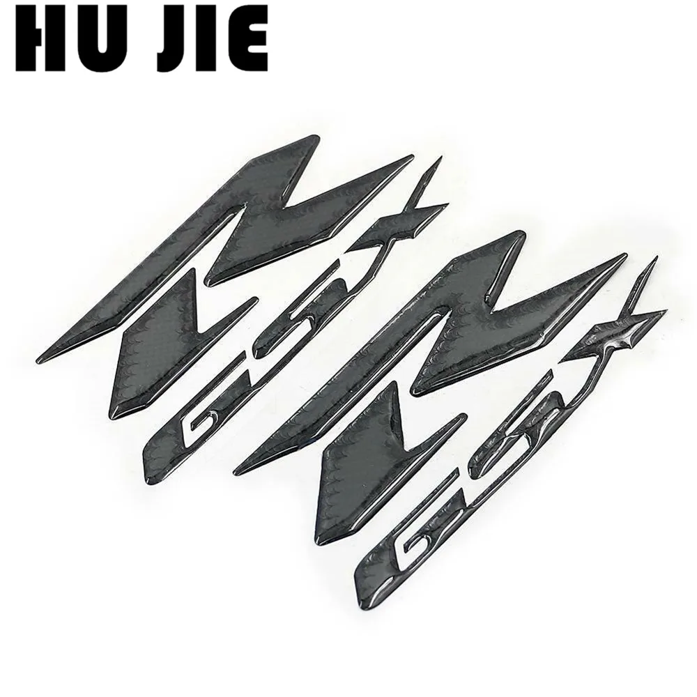 Мотоцикл 3D логотипы углеродное волокно эмблемы наклейки для Suzuki GSXR GSX R 150 250 300 600 750