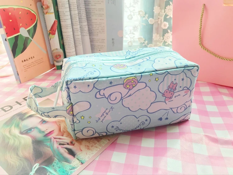 Аниме Моя Мелодия Cinnamoroll Собака Тоторо анпанмен косметичка макияж мешок мультфильм кошелек 20 см* 11 см* 9 см