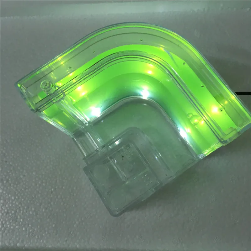 led green Животное муравьиная ферма подарок на день рождения животное вилла дом королева муравьи мастерская рептилий Муравьиное гнездо прозрачный дом экологический светодиодный ферма насекомых - Цвет: led green