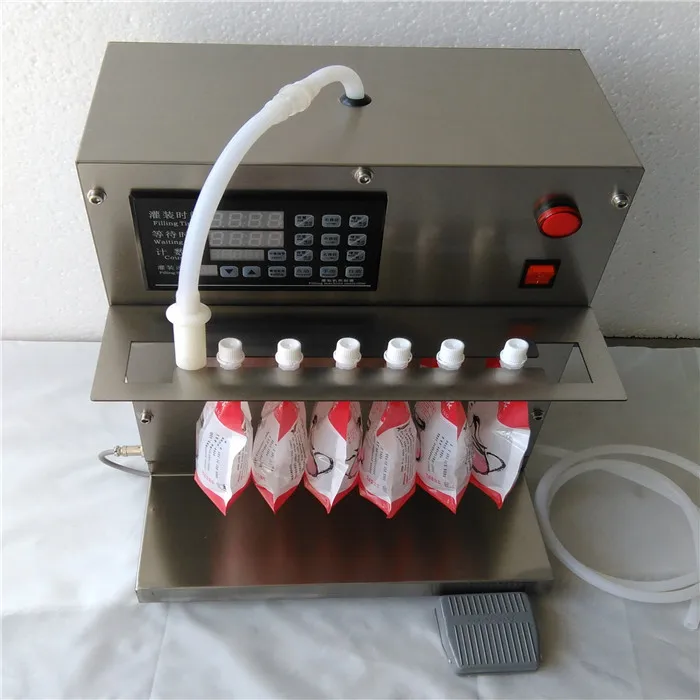 5л/мин небольшой Электрический Всасывающий сопло стенд мешок соевое молоко слива