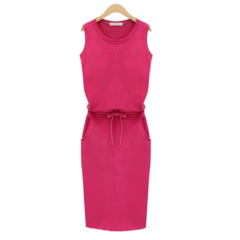 Повседневные платья женское летнее платье праздничный сарафан без рукавов