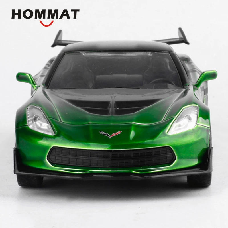 Hommate моделирование 1:36 трансформатор Corvette Stingray Crosshairs спортивный автомобиль сплав