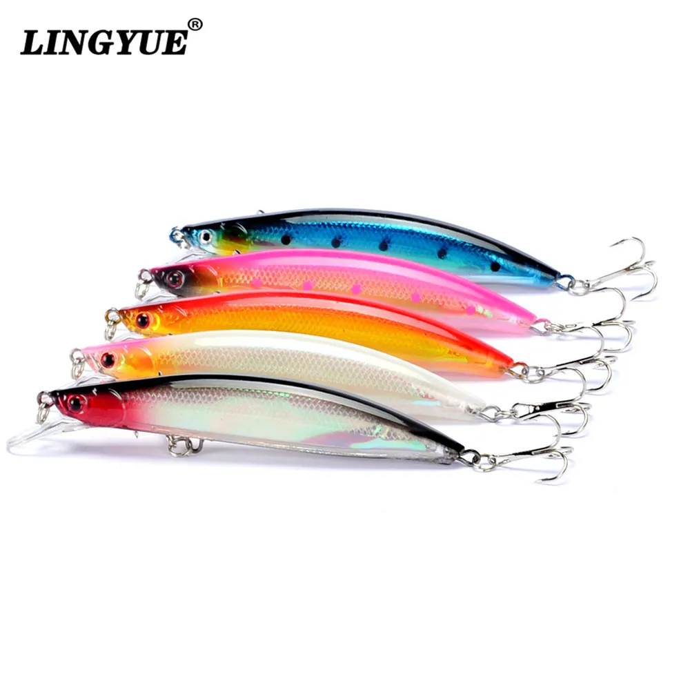 5 шт./лот Жесткий гольян Рыболовные приманки воблеры воблера искусственный Карп