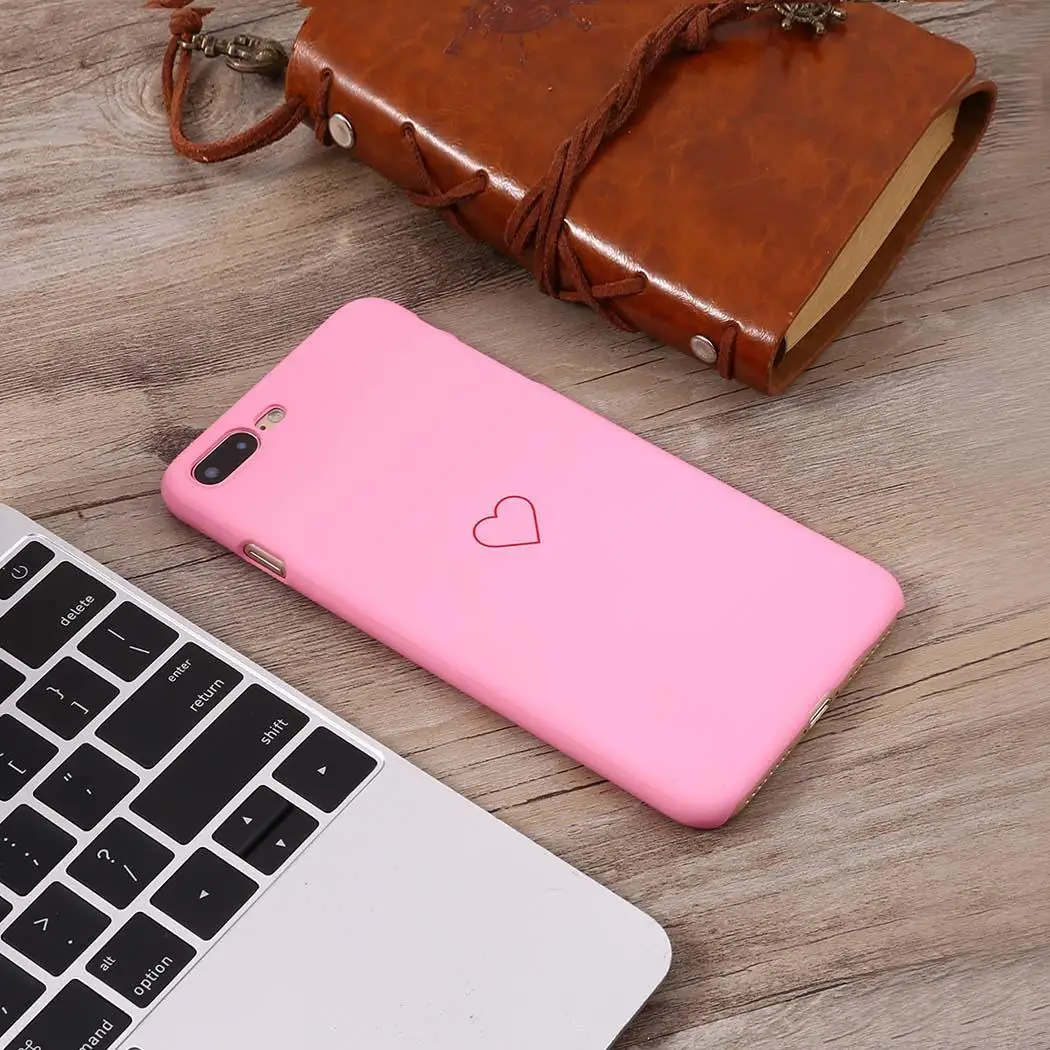 Защитный чехол для мобильного телефона iPhone 6/6S 6 P/6SP 7/8 7 plus/8 plus X черный розовый